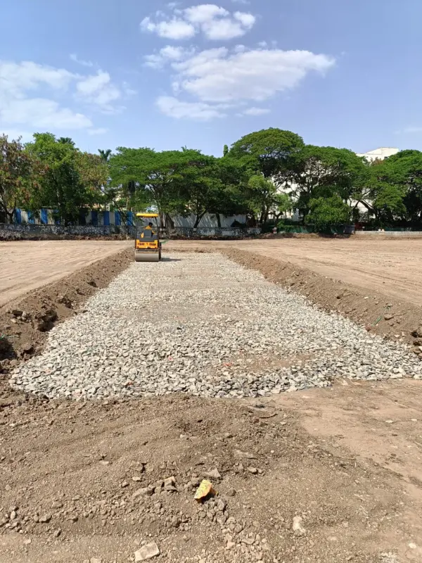 A Base preparation Image for ground Construction From Scratch