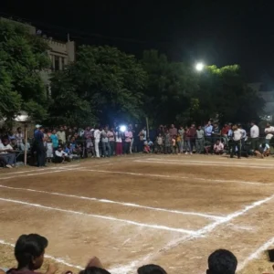 Kabaddi Match At Kabaddi Ground Pune